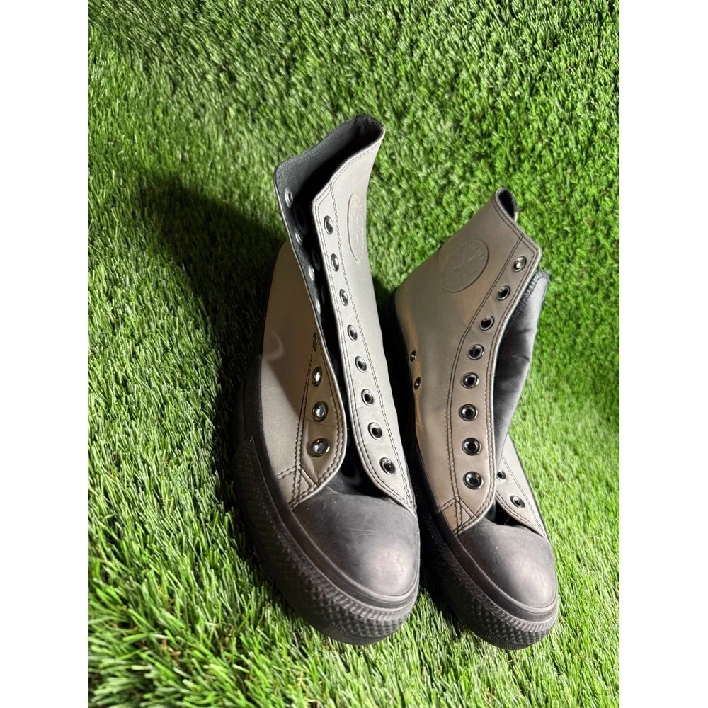 Converse Chuck Taylor Freedom Trail Silver Black Reflective Boston‎ Mens 10.5